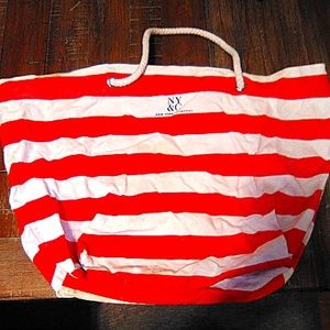 New York and company Oversized bag/Beach Bag